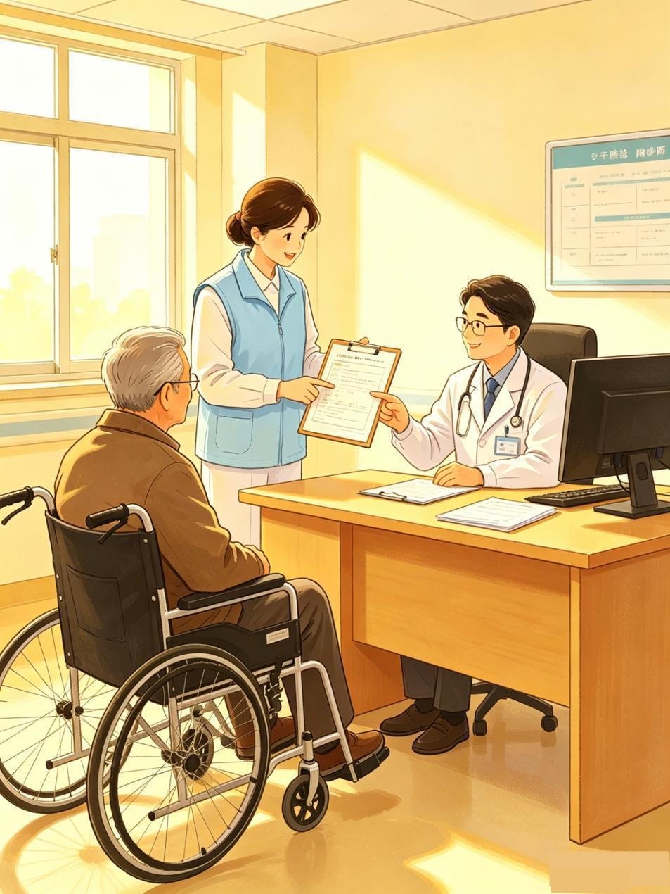 陪诊师协助患者与医生沟通